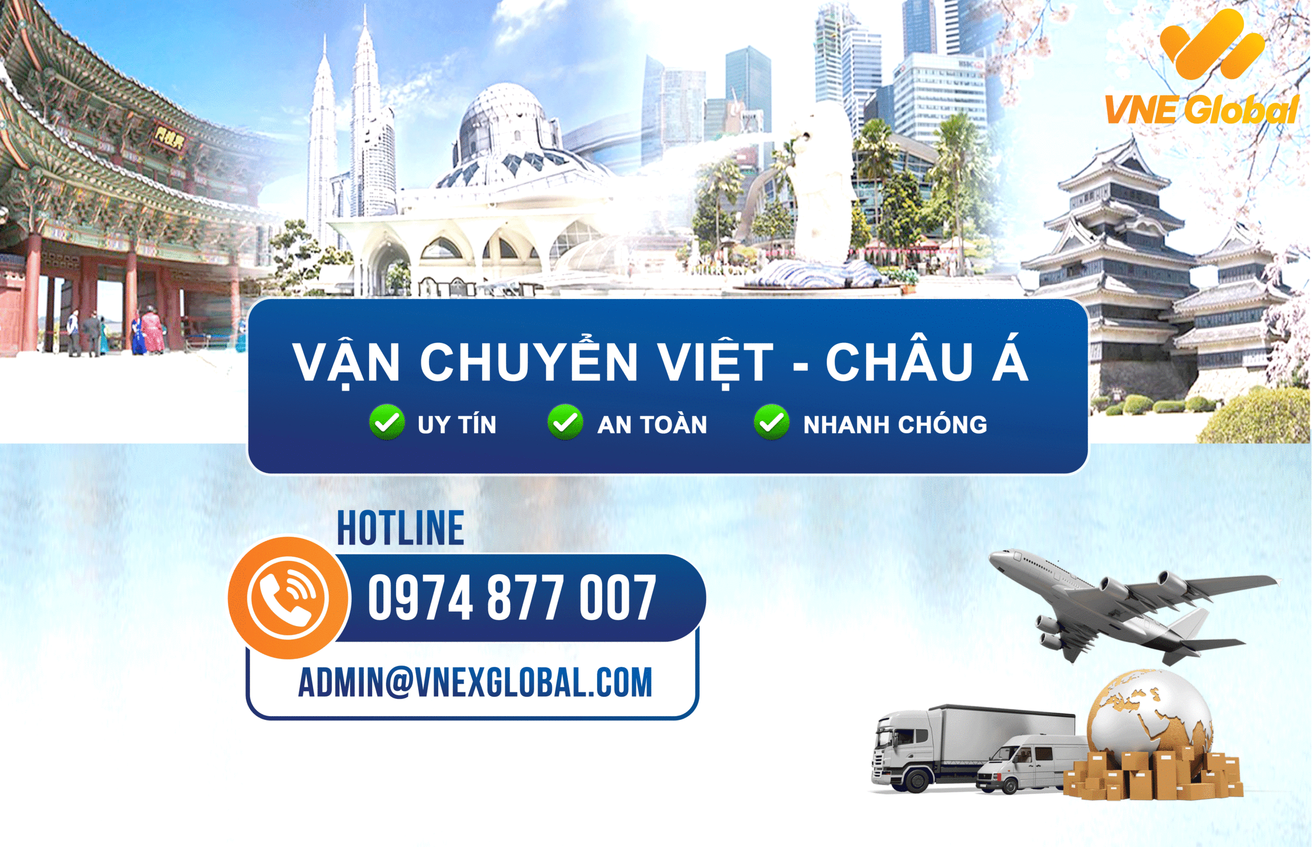 Vận chuyển Việt – Châu Á