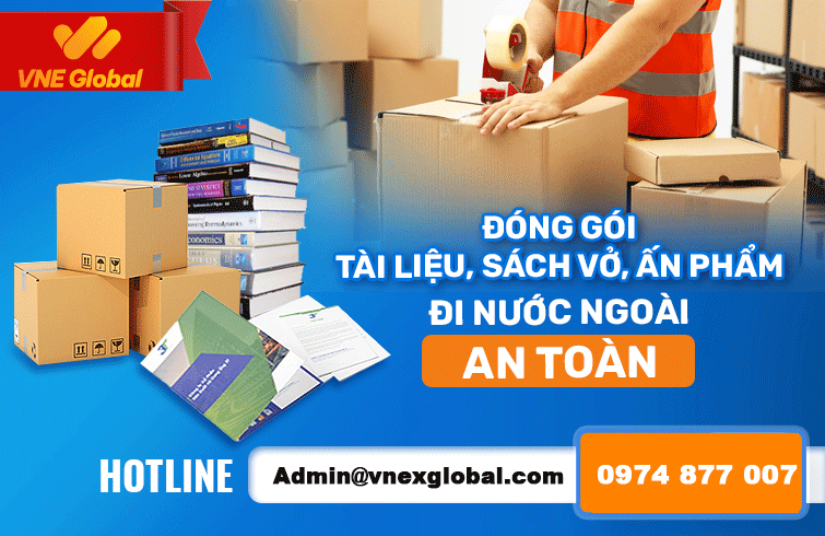 Lưu ý quan trọng khi đóng gói giấy tờ tài liệu gửi đi nước ngoài