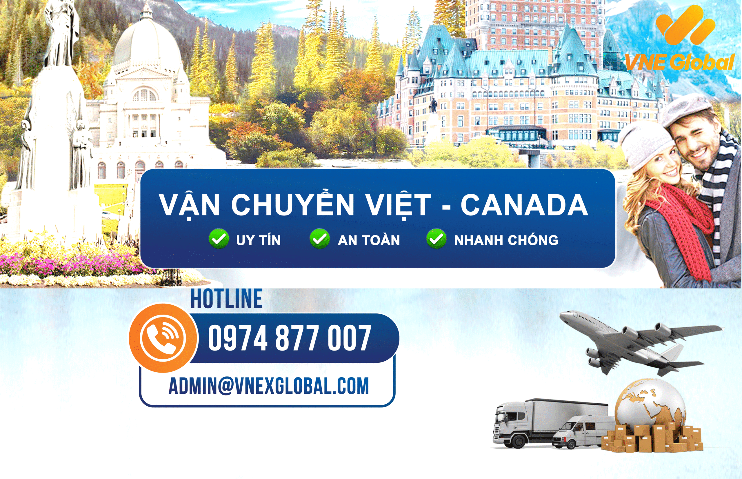 Vận chuyển Việt – Canada